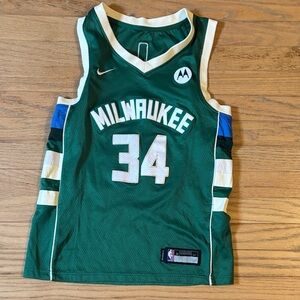 Milwaukee Green Basketball Jersey